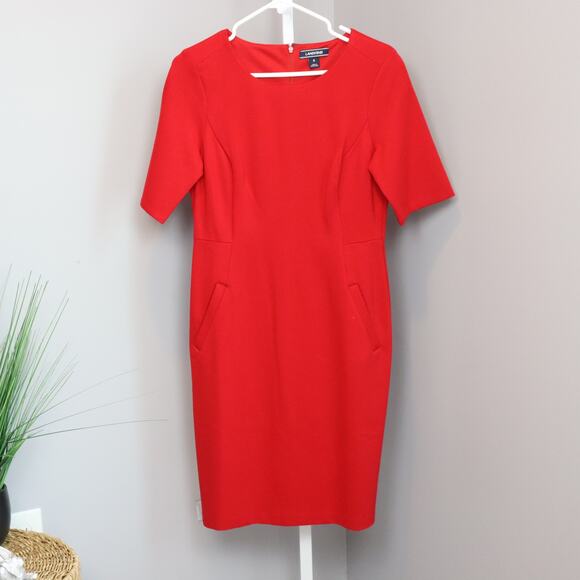 Land's End Black Stretchy Professional Dress Size 6 - Picture 1 of 7